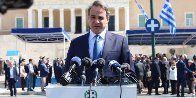 Κυριάκος Μητσοτάκης: Στη σκιά μιας μεγάλης εθνικής τραγωδίας ο εορτασμός της 25ης Μαρτίου