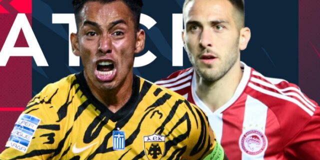 LIVE: ΑΕΚ-Ολυμπιακός