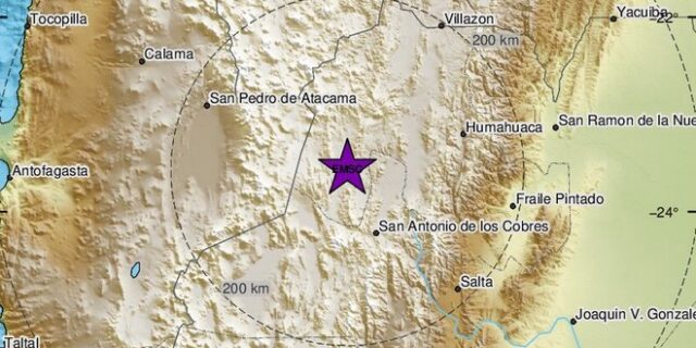 Σεισμός 6,4 Ρίχτερ στην Αργεντινή