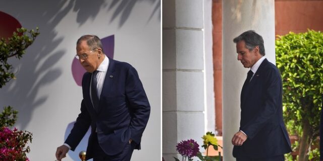 Συνάντηση Μπλίνκεν και Λαβρόφ για πρώτη φορά μετά τη ρωσική εισβολή στην Ουκρανία