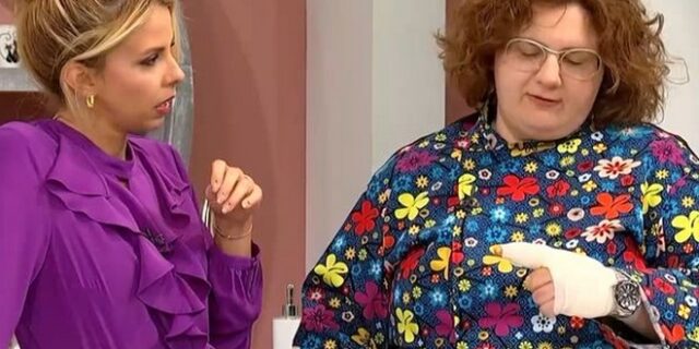 Γωγώ Δελογιάννη: Ατύχημα για τη μαγείρισσα του “Πρωίαν σε είδον”