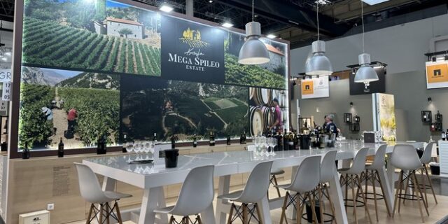 ProWein 2023:Έδωσαν το παρόν η Cavino και το Κτήμα Μέγα Σπήλαιο