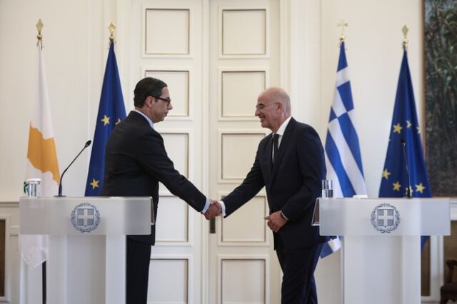 Δένδιας: “Το Κυπριακό αποτελεί κορυφαία προτεραιότητα της ελληνικής εξωτερικής πολιτικής”