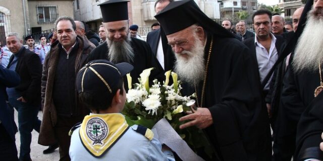 Αρχιεπίσκοπος από Δαμασκό: “Η Εκκλησία της Ελλάδος με την ‘ΑΠΟΣΤΟΛΗ’ κάνουν πράξη αγάπης τη συγκίνηση του ελληνικού λαού για τους σεισμόπληκτους της Συρίας”