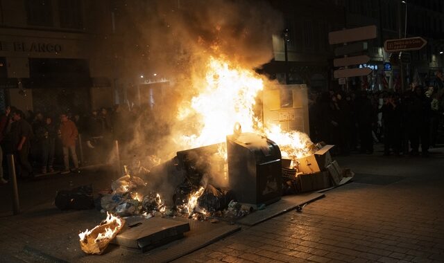 Γαλλία: Συγκρούσεις αστυνομικών – διαδηλωτών για τη μεταρρύθμιση του συνταξιοδοτικού