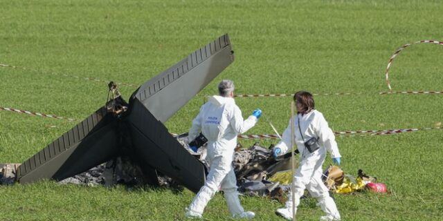 Ιταλία: Σύγκρουση στον αέρα δύο πολεμικών αεροσκαφών – Νεκροί δύο πιλότοι