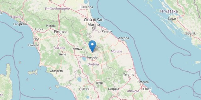Σεισμός 4,4 Ρίχτερ στην κεντρική Ιταλία