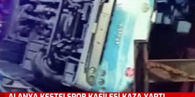 Τουρκία: Το πούλμαν της Αλάνια Κεστέλσπορ ανατράπηκε – Σε σοβαρή κατάσταση δύο παίκτες