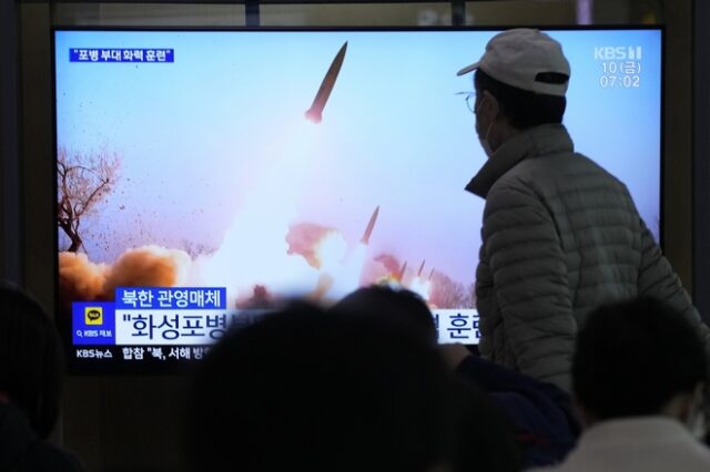 H Βόρεια Κορέα εκτόξευσε δύο πυραύλους κρουζ από υποβρύχιο
