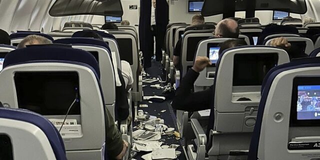 Βίντεο: Αναστάτωση σε πτήση – Επιβάτες τραυματίστηκαν από αναταράξεις