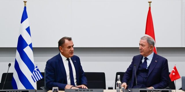 Παναγιωτόπουλος – Ακάρ: Διατήρηση της επικοινωνίας και των συναντήσεων μεταξύ Ελλάδας και Τουρκίας