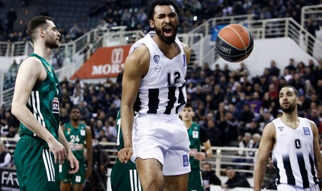 ΠΑΟΚ – Παναθηναϊκός 81-73: Ο Δικέφαλος ξετίναξε το πράσινο φάντασμα