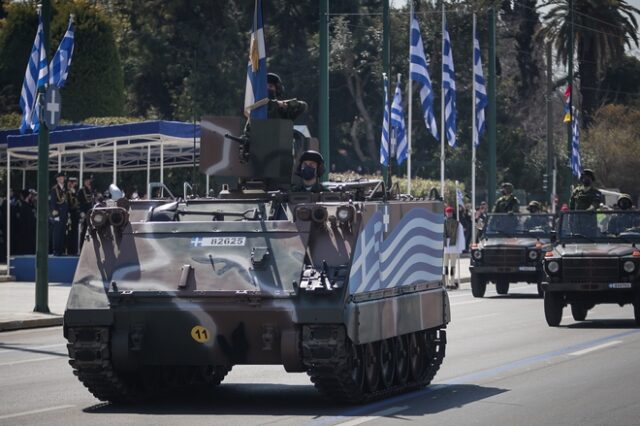 Παρέλαση 25ης Μαρτίου: Για πρώτη φορά τεθωρακισμένα Marder και μαχητικά F-16 Viper