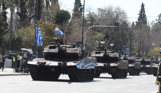 25η Μαρτίου: Χωρίς ιππικό, αλλά με Marder και μαχητικά F-16 Viper στην παρέλαση