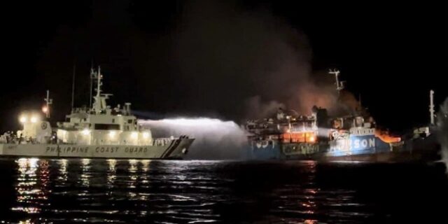 Φιλιππίνες: Τουλάχιστον 31 νεκροί από πυρκαγιά σε επιβατηγό πλοίο