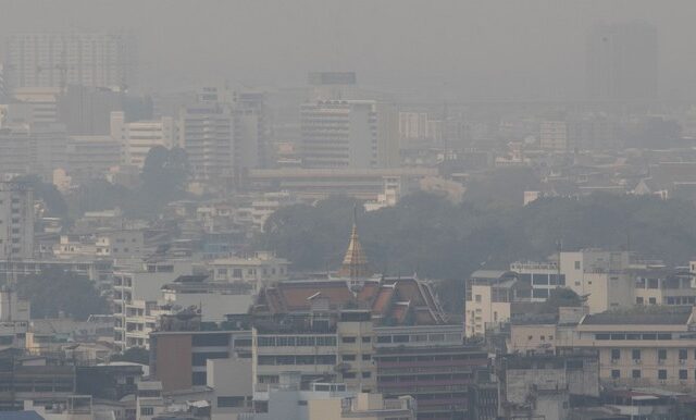 Ταϊλάνδη: Τοξική ομίχλη λόγω ατμοσφαιρικής ρύπανσης – Χιλιάδες άνθρωποι στο νοσοκομείο