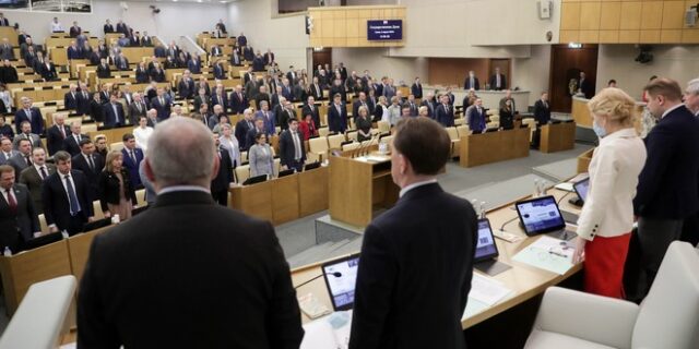 Ρωσία: Να απαγορευθεί το Διεθνές Ποινικό Δικαστήριο στη χώρα, πρότεινε ο πρόεδρος της Δούμας