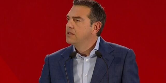 Η ομιλία του Αλέξη Τσίπρα από την Καλαμάτα – LIVE εικόνα