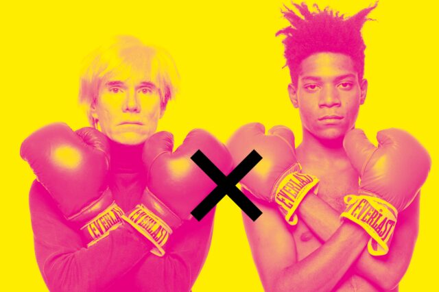 Andy Warhol και Jean-Michel Basquiat σε έναν “άγριο” αγώνα μποξ