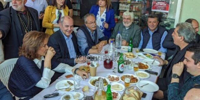 Κρήτη: Ντόρα Μπακογιάννη και Παύλος Πολάκης στο ίδιο τραπέζι για το παζάρι των Βουκολιών