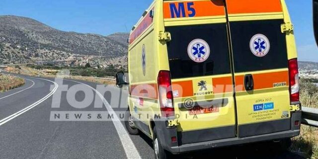 Κρήτη: Δρομολόγιο τρόμου σε διακομιδή βρέφους – Διαλύθηκε το λάστιχο