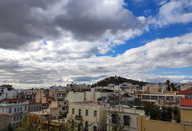 Καιρός Αθήνα: Νεφώσεις παροδικά αυξημένες