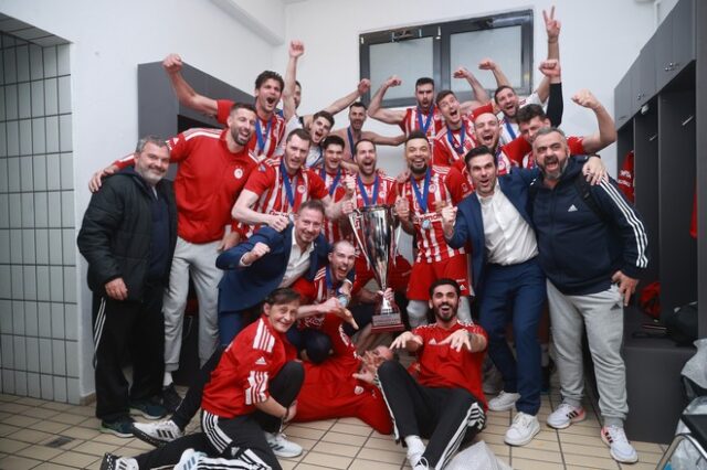 ΠΑΟΚ – Ολυμπιακός 0-3: Πρωταθλητές στο PAOK Sports Arena οι ερυθρόλευκοι με ρεσιτάλ βόλεϊ