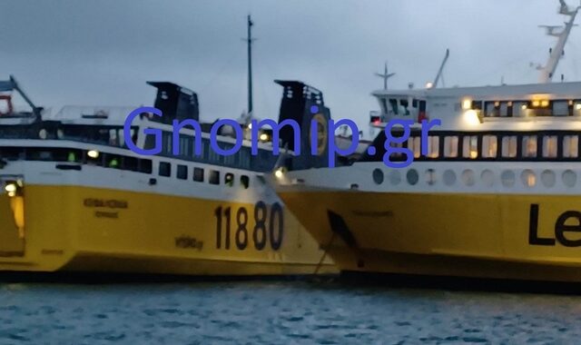 Κυλλήνη: Σύγκρουση πλοίων στο λιμάνι – Μόνο υλικές ζημιές, ταλαιπωρία για τους επιβάτες