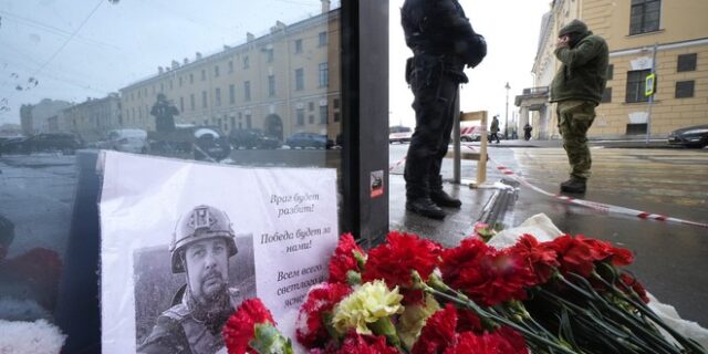 Ρωσία: “Τρομοκρατική ενέργεια” η δολοφονία του στρατιωτικού μπλόγκερ