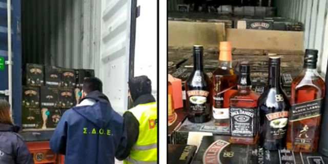 ΣΔΟΕ: “Κοντραμπάντο” με ποτά “μπόμπες” από τη Γεωργία