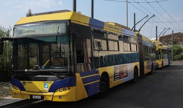 Στάση εργασίας στα τρόλεϊ την Πέμπτη