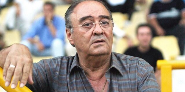 Πέθανε ο πρώην πρόεδρος του Άρη, Νίκος Τσαρούχας