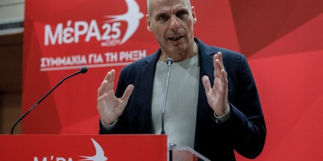 Βαρουφάκης: “Το χτίσιμο της νέας μεγάλης αγωνιστικής παράταξης είναι αυτό που διακυβεύεται στις εκλογές”