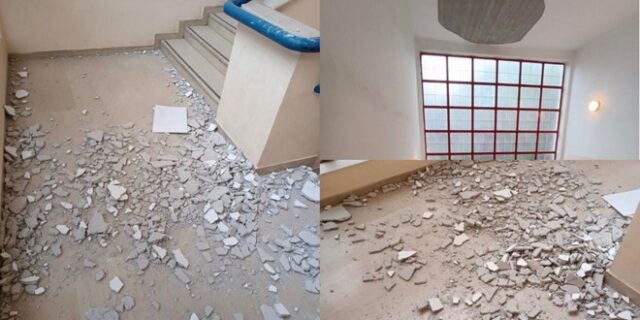 Βόλος: Εισαγγελική παρέμβαση για την πτώση σοβάδων στο 32ο Δημοτικό Σχολείο