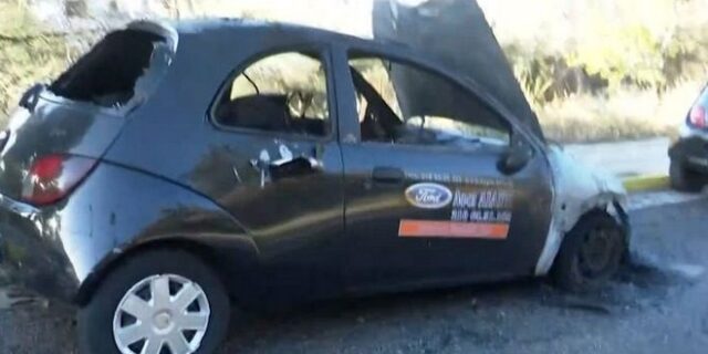 Εμπρησμός σε αντιπροσωπεία αυτοκινήτων στη Γαλατσίου- Ζημιές σε τρία οχήματα