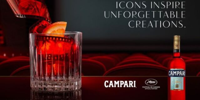 Το Campari επέστρεψε στις Κάννες ως ο επίσημος συνεργάτης του 76ου κινηματογραφικού Φεστιβάλ των Καννών