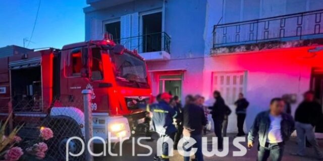Ηλεία: Νεκρός εντοπίστηκε ηλικιωμένος άνδρας μετά από φωτιά σε σπίτι
