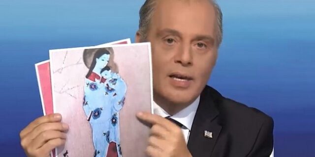 Βελόπουλος στο debate: Οι Πρέσπες και η γκέισα Παναγιά