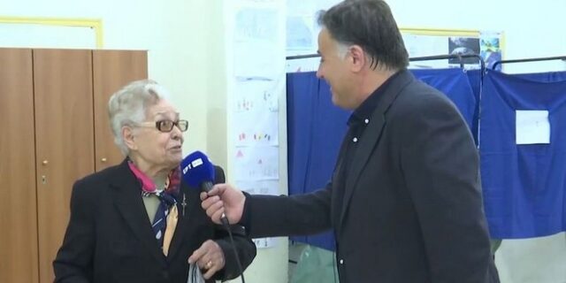 Εκλογές 2023: Επική γιαγιά στις Σέρρες – “Ελπίζω να είναι η τελευταία φορά που ψηφίζω”