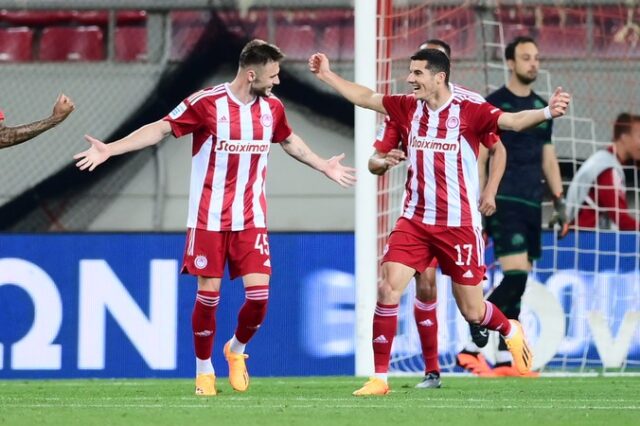 Ολυμπιακός – Παναθηναϊκός 1-0: Ο Ρεάμπτσουκ γκρέμισε το όνειρο τίτλου του τριφυλλιού