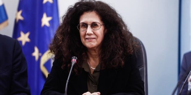 Εκλογές 2023: Το Κέντρο Τύπου επισκέφθηκε η υπηρεσιακή Υπουργός Εσωτερικών, Καλλιόπη Σπανού