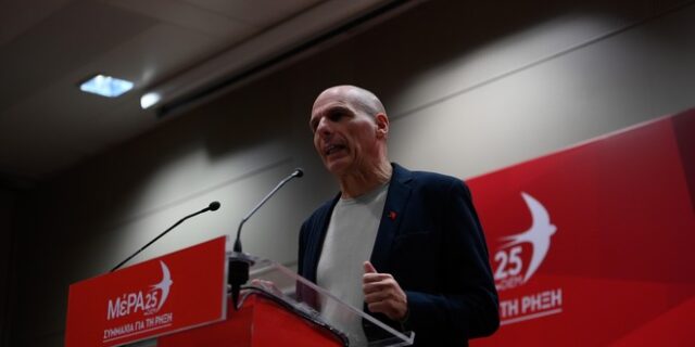 Βαρουφάκης: Όταν μιλάμε για ρήξη, μιλάμε για ρήξη υπέρ των λαών της Ευρώπης και του μέλλοντος της χώρας