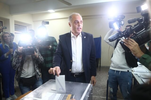 Ο Κυριάκος Βελόπουλος ψήφισε στη Θεσσαλονίκη – “Ακαταδίωκτο για εμάς, δεν υπάρχει”