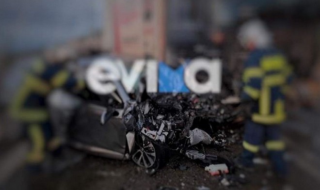 Τροχαίο δυστύχημα στην Χαλκίδα: ΙΧ συγκρούστηκε με νταλίκα
