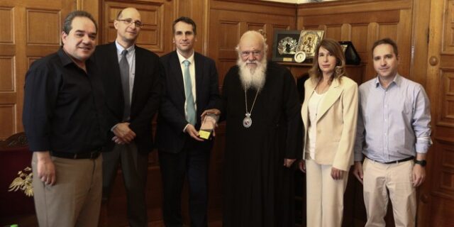 Αρχιεπίσκοπος Ιερώνυμος: Συναντήθηκε με αντιπροσωπεία στελεχών του ΟΛΠ Α.Ε. – COSCO SHPPING