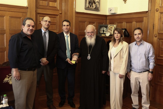 Αρχιεπίσκοπος Ιερώνυμος: Συναντήθηκε με αντιπροσωπεία στελεχών του ΟΛΠ Α.Ε. – COSCO SHPPING