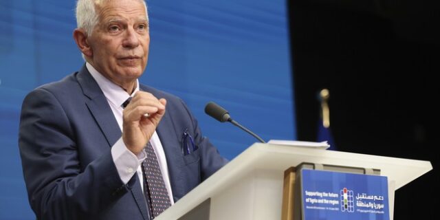 Μπορέλ: Το μεταναστευτικό δεν μπορεί να αντιμετωπιστεί από μία χώρα μόνη της