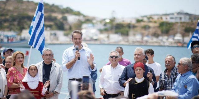 Μητσοτάκης από τη Λέρο: Δεν είμαστε καταδικασμένοι να ζούμε μονίμως σε ένταση με την Τουρκία