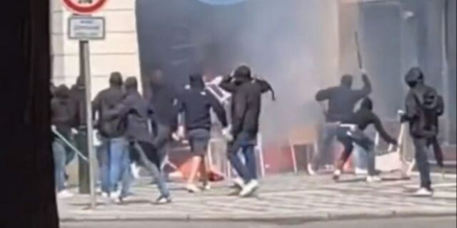 Φιορεντίνα – Γουέστ Χαμ: Επεισόδια μεταξύ των οπαδών των δύο ομάδων στους δρόμους της Πράγας