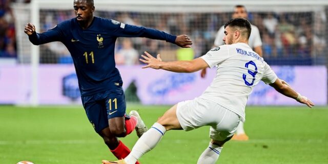 Γαλλία – Ελλάδα 1-0: Έπεσε μαχόμενη η ψυχωμένη Εθνική στο Παρίσι, λυτρώθηκαν από την άσπρη βούλα με Εμπαπέ οι μπλε